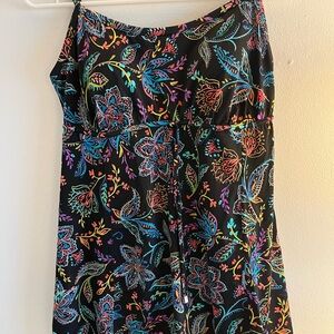 Floral Black Women's swimsuit